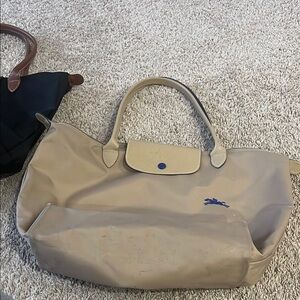 Beige Longchamp Bag
